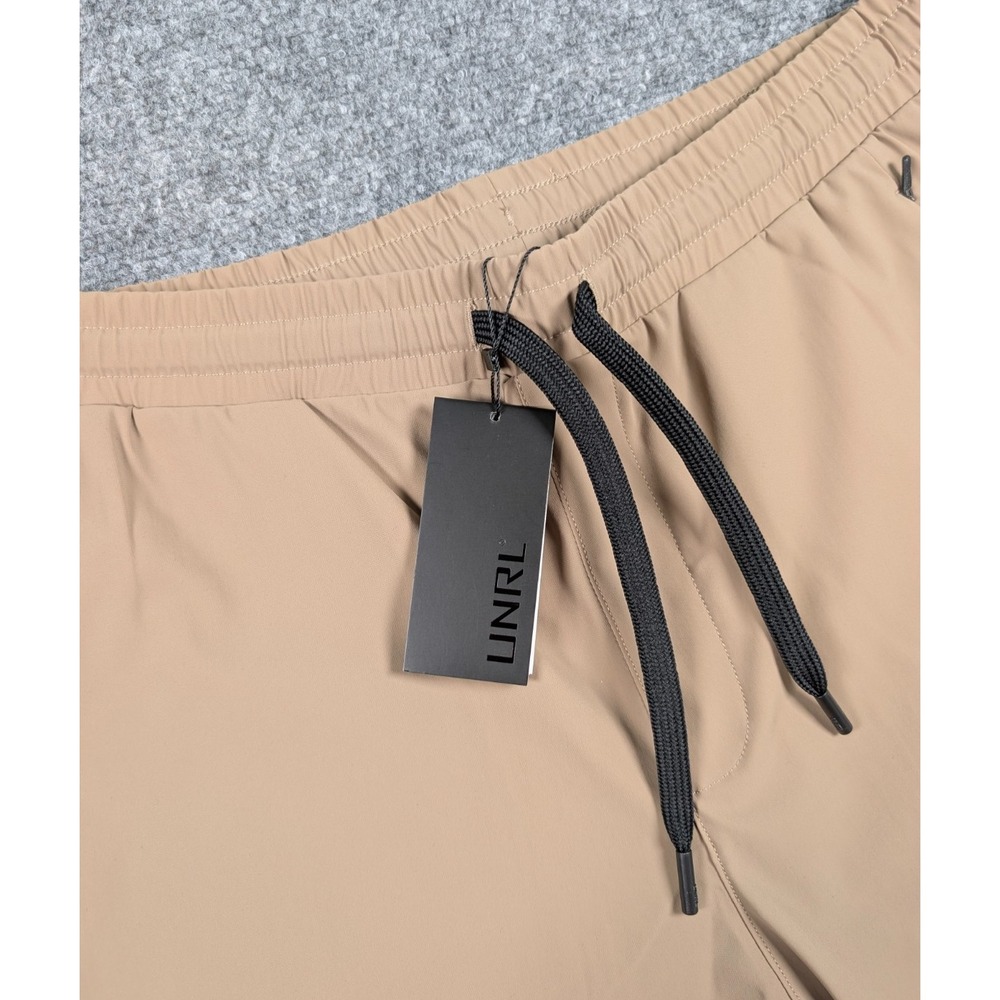 UNRL In Flex Jogger III Mens Medium Tall Desert Khaki Pull On‎ Athletic NWT